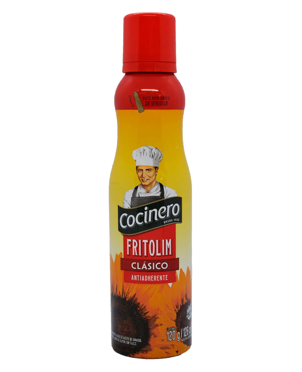 Aceite Cocinero Fritolim Clásico Aerosol 126 Cm3